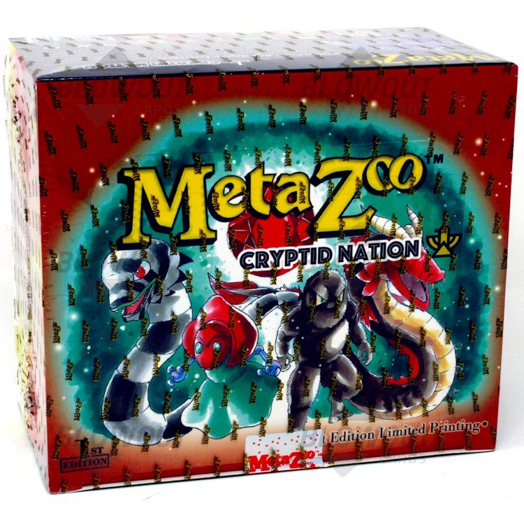 metazoo kickstarter booster box Metazoo Cryptid Nation 1st Edition (Non Kickstarter) Booster Box