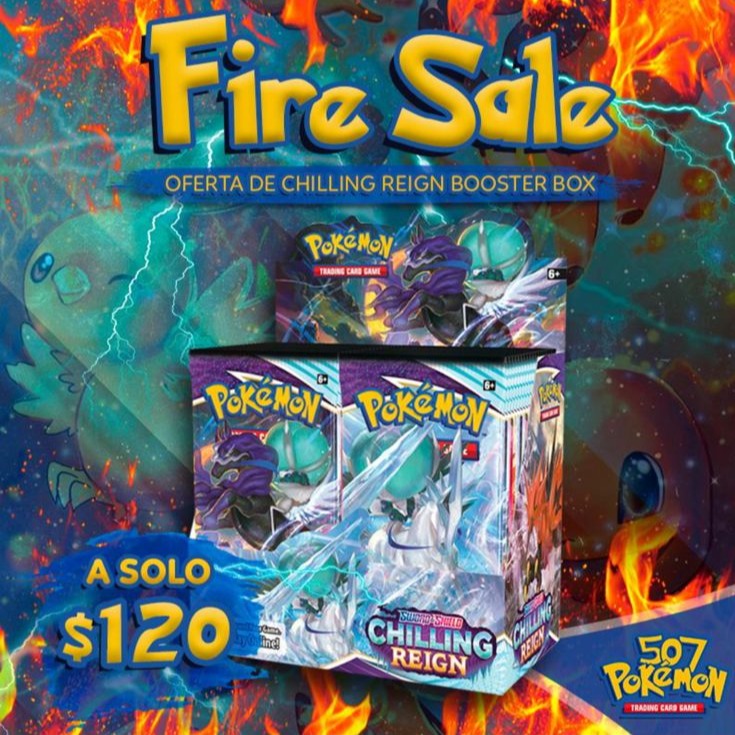 Chilling Reign Booster Box TCG Kings Chilling Reign Booster Box TCG Kings